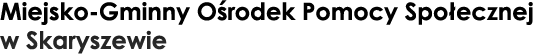 Miejsko-Gminny Ośrodek Pomocy Społecznej